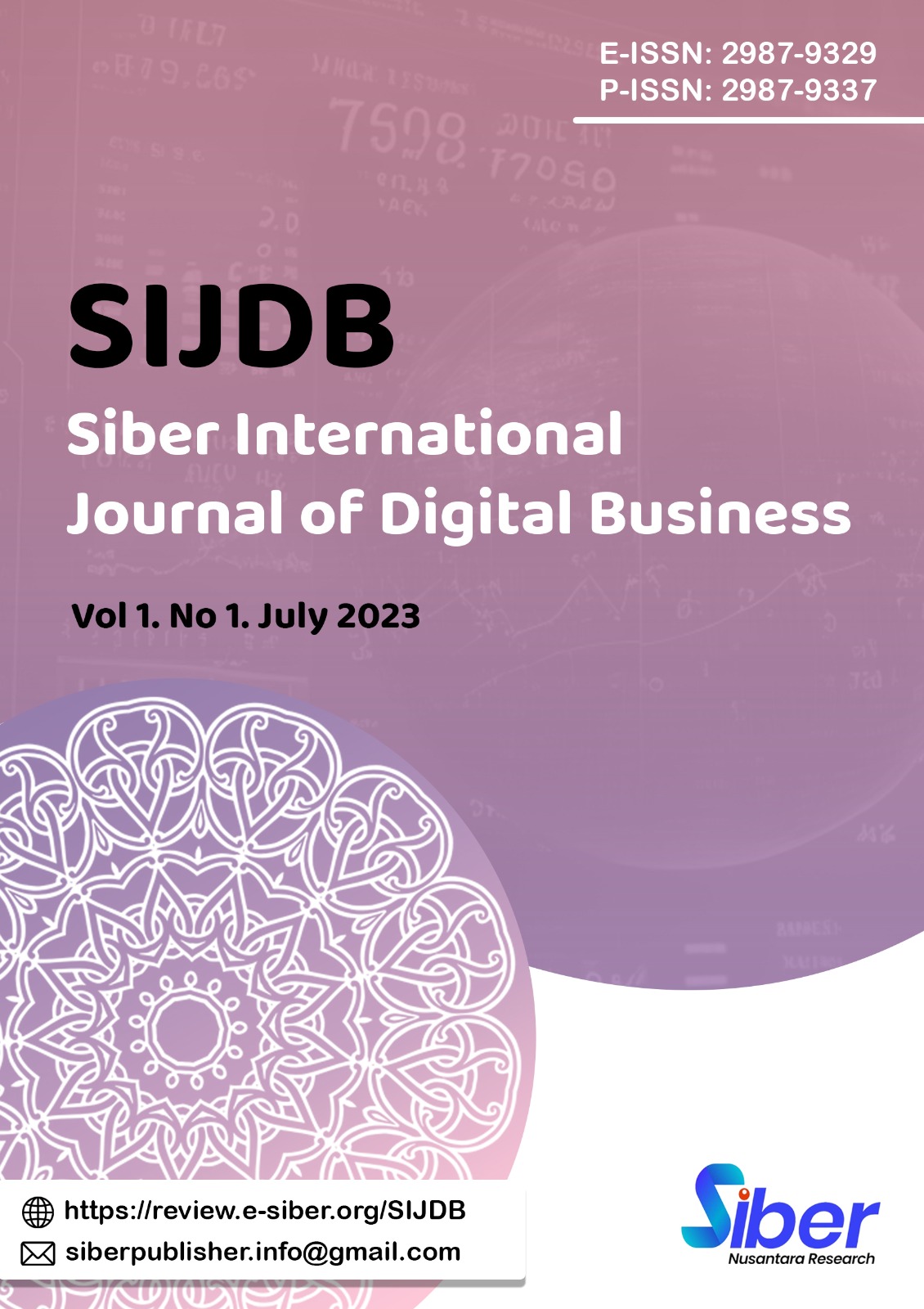 Siber International Journal of Digital Business (SIJDB)