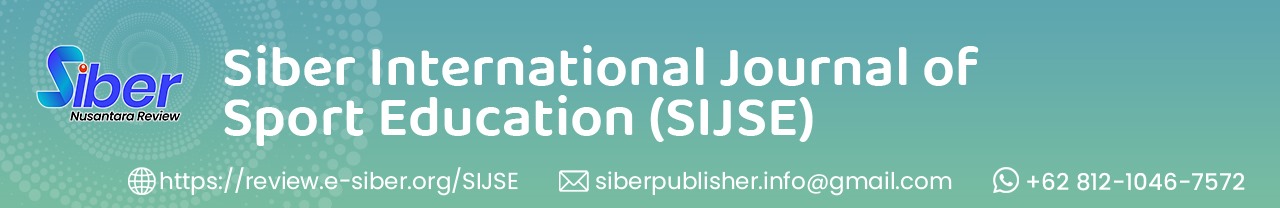 Siber International Journal of Sport Education